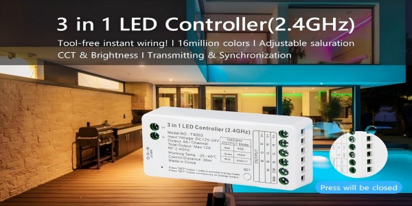 Newest 3 in 1 Smart LED Controller